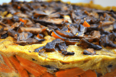 deliciosa-tarta-salada-de-zanahoria-y-champinones-receta-facil