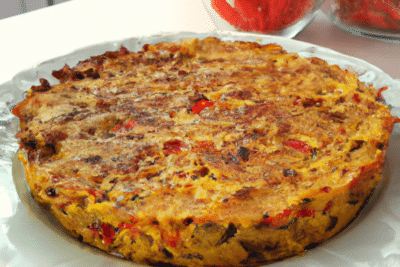 receta-facil-tarta-salada-de-zanahoria-y-tomates-secos